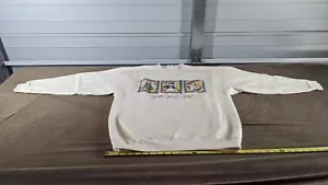 Vintage Maze Christmas Sweatshirt Jingle Jingle Joys Large - Picture 1 of 9