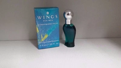 Wings By Giorgio Beverly Hills 0,25 oz/7,5 ml eau de toilette en spray para hombre nuevo en caja Foto 1 de 3