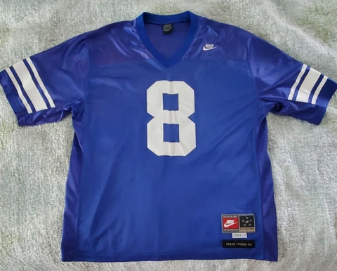 Steve Young BYU Jersey, XL, Nike Field General, Length +2, Excellent Condition Cover