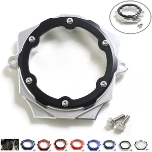 Aluminum Camshaft Cam Cover For Yamaha Raptor 700R YFM700R 06-25 Silver + Black - Bild 1 von 11