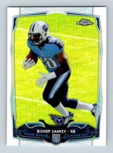 2014 Topps Chrome Refractor Rookie #163 Bishop Sankey RC - Bild 1 von 2