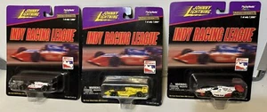 Lotto 3 auto Johnny Lightning Indy Racing League IRL 1999 Goodyear Brack Luyendyk - Foto 1 di 5