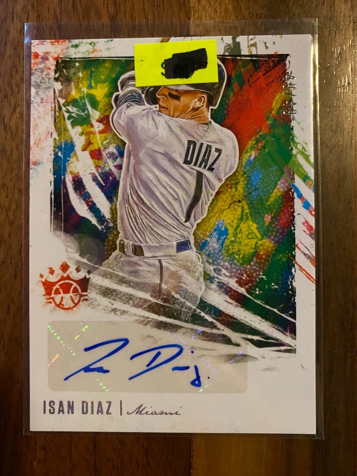 A67,312 - 2020 Diamond Kings DK Signatures Holo Silver #23 Isan Diaz/49 Auto - Image 1 of 1