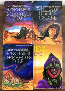 Frank Herbert Dune Lot 4 Berkley TPB 1982-86 God Emperor Heretic Frederic Marvin - Picture 1 of 10