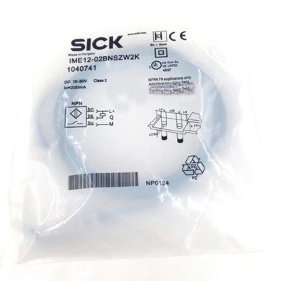 SICK IME12-02BNSZW2K Inductive Proximity Sensors,NPN,New✦Kd - Image 1 of 3