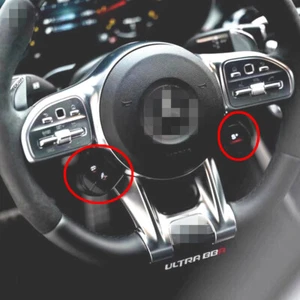 OLED Steering Wheel Rocker Paddle Switch for Mercedes-Benz 2020- AMG G63 C63 GT - Picture 1 of 7