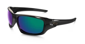 NUEVO Gafas de sol Oakley Valve pulidas negras azules profundas iridio polarizadas OO9236-12 - Imagen 1 de 3