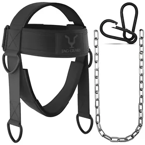 JAG GEARS Head Harness for Neck Training - Weight Training for Neck Muscles, Gym - Picture 1 of 15