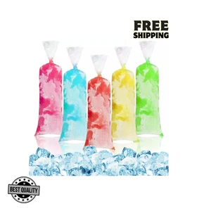 100 Ice Candy Plastiktüten - 4x12 Bolsas Para Bolis De Hielo Mexicanos Freeze Ic - Bild 1 von 5