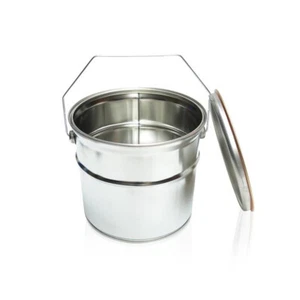 T4W Lata metálica vacía con tapa / 3L [Multipack: 1] - Imagen 1 de 1