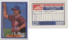 1995 Dunkin' Donuts Scranton/Wilkes-Barre Red Barons Singles Mike Williams