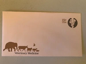 US Stamps SC# U595  Veterinary Medicine 15c envelopes  MNH 1979 - Picture 1 of 2