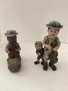 Figurine Sarah's Attic Hewett & Leprechaun & Noah Pot Of Gold 1991 - Foto 1 di 8