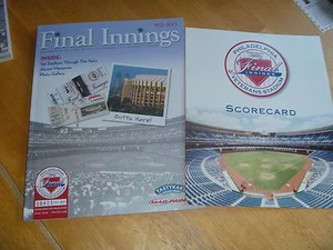 Philadelphia Phillies Final Innings Magazine  2003  Veterans Stadium - Picture 1 of 1
