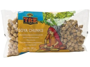 Cubo de soja sustituto de carne vegano vegetariano cubos 500 g 100% vegetal TRS - Imagen 1 de 3
