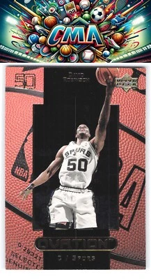 1999-00 Upper Deck Ovation #49 David Robinson - Image 1 of 2