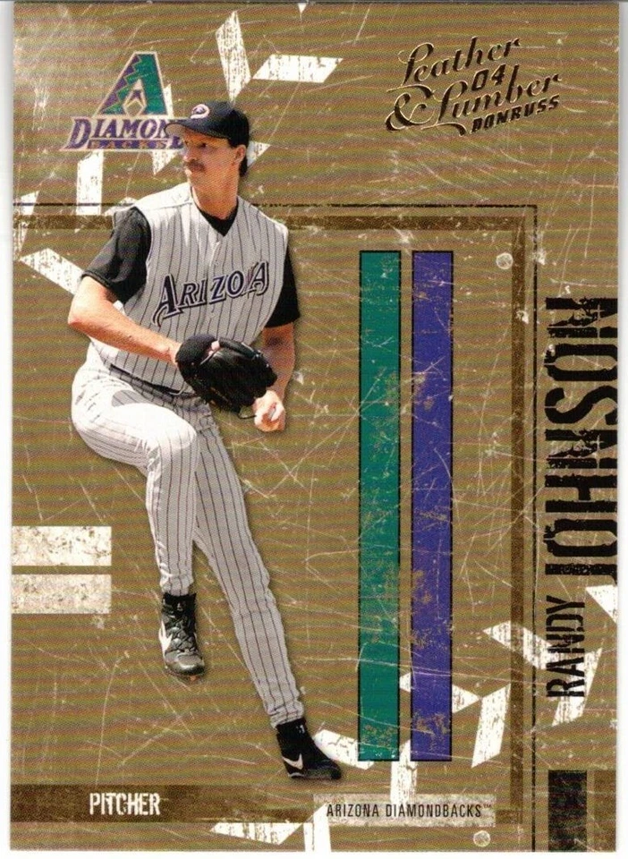 Randy Johnson 2004 Leather and Lumber - Image 1 of 1
