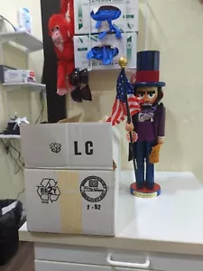STEINBACH AMERICAN PRESIDENTS ABRAHAM LINCOLN NUTCRACKER LE 2869/12,000 18" BOX - Picture 1 of 3