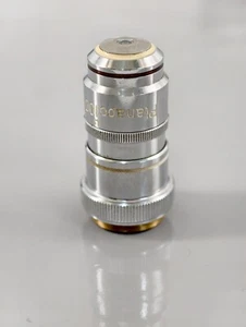 Carl Zeiss Microscope Objective Planapo 100x 1.30 Oel 160mm Iris Plan Apo - Picture 1 of 4
