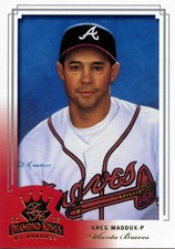 2003 Donruss Diamond Kings Sample Gold #79 Greg  Maddux