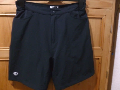 Womens PEARL IZUMI Black Baggy Biking Shorts with Detachable Padded Liner    XL - image 1 of 4