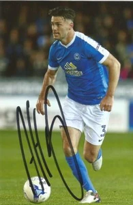 PETERBOROUGH: ANDREW HUGHES SIGNED 6x4 ACTION PHOTO+COA - Imagen 1 de 1