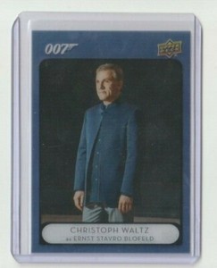 James Bond Villains & Henchmen Acetate Parallel SP Card #82 Christoph Waltz
