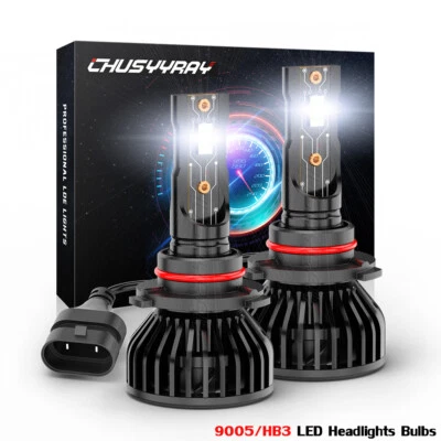 Kit de bombillas de haz alto LED blancas para Lexus LS460 base sedán 4 puertas 2007-2012 Foto 1 de 4