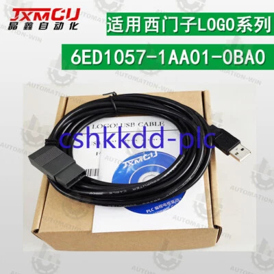 NEW USB-CABLE PLC Programming Cable LOGO For Siemens 1PCS - Image 1 of 2