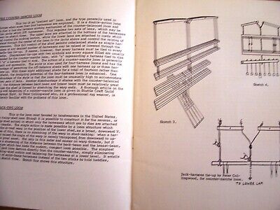 Build Or Buy A Loom - Patrones Pick-up Tidball [1968] Monografía Shuttlecraft 23 • 38.85€