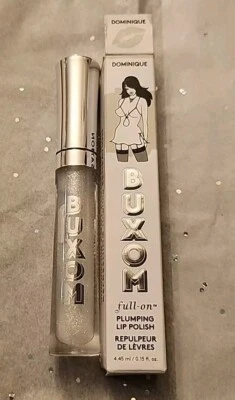 BUXOM Full-On Plumping Lip Polish Gloss - "Dominique" - Full Size - New In Box - Image 1 of 2