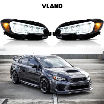 2*Faros LED con reflector ámbar para accesorios Subaru WRX WRX STI 2015-2021 Foto 1 de 4