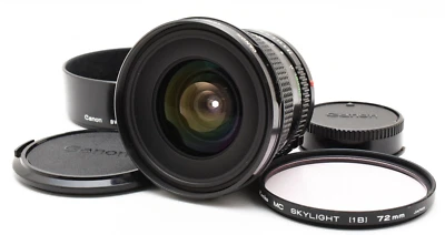 [EXCELENTE COMO NUEVO CON CAPUCHA] Canon Nuevo FD NFD 20mm f2.8 MF Lente Gran... - Imagen 1 de 4