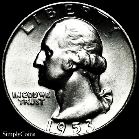 1953-D/D RPM FS-501 Inverted Washington Quarter AU++ About Uncirculated SKU-5223 Cover