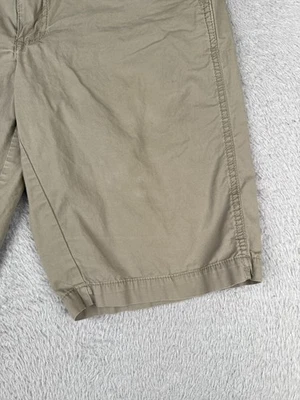Shorts Cabelas Casuals Feminino 10 Bege Verde Chino 100% Algodão Camping 32x11 - Imagem 1 de 4