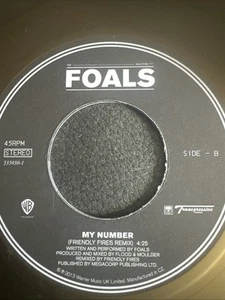 Foals My Number/Bluebird- Holy Fire 7" Rare Gold Vinyl - Imagen 1 de 6