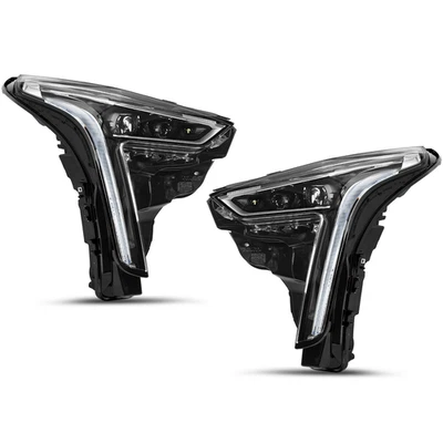 For 2019-2020 Cadillac CT6 Full LED Headlight w/o Cornering Lamp Left+Right Pair Foto 1 de 4