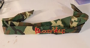 Turbografx 16 Promo Bloody Wolf Bandana - seltene Videospiel Memorabilia - Bild 1 von 2