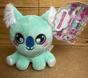 Squeezamals 3Deez 4 1/2" Green Ken Koala Plush Stuffed Animal  With Tags - Picture 1 of 12