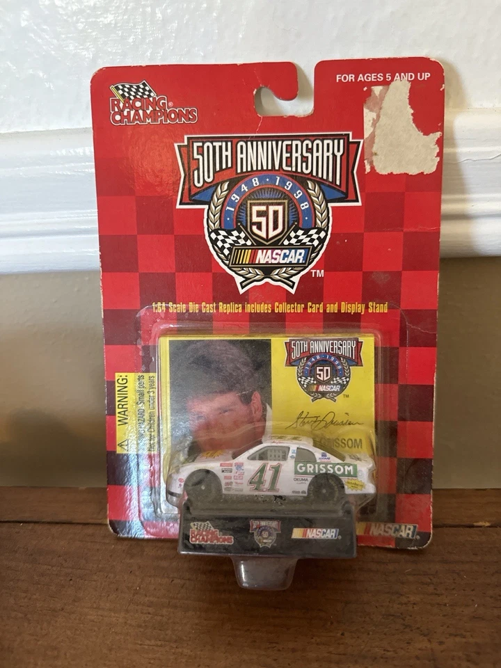 50 Aniversario Campeones de Carreras Steve Grissom #41 Grissom 1:64 Diecast Nuevo en Paquete Foto 1 de 2