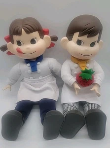 Peko Chan & Poko Chan Fujiya Koch Puppen Japanische Vinyl Figuren Kawaii Anime - Bild 1 von 4