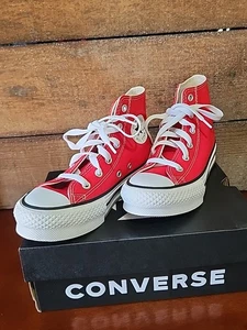 NEU MIT ETIKETT MÄDCHEN CONVERSE GRÖSSE 1 SCHUHE CTAS EVA LIFT HI - Bild 1 von 5