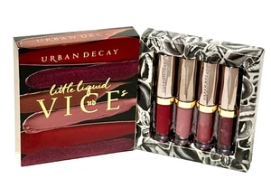 Urban Decay kleine flüssige Schraubstöcke 4er Set Farben x 0,02 Oz Mini NEU mit Karton KOSTENLOSER VERSAND - Bild 1 von 2