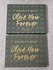 Violet Voss Olive You Forever Eyeshadow Palette – 12 Pan Neutral & Green Shades  - Picture 1 of 7