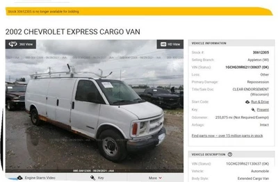 Conjunto de válvula de acelerador del cuerpo del acelerador 5,0 L para furgoneta Express 1500 01-02 4201570 Foto 1 de 4