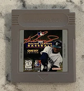 Ken Griffey Jr. Presents Major League Baseball (Nintendo Game Boy, 1997) TESTED! - Picture 1 of 2