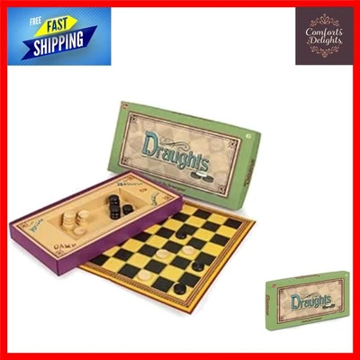 Draughts Classic Edition - Folding Board Game for Engaging Family Gameplay - Image 1 of 3