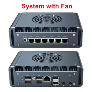 Intel N150 N100 Firewall Appliance 6x2.5G i226-V Mini PC NVMe Computer pfSense - Picture 1 of 6