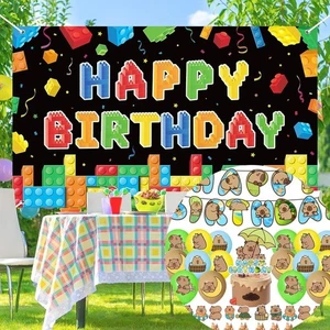 Paper Capybara Theme Decoration Cartoon Cake Insert Holiday Surprise - Picture 1 of 9
