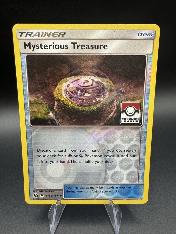 Mysterious Treasure 113a/131 Reverse Holo Pokemon League Forbidden Light - LP - Image 1 of 4